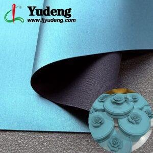 Green Rexine Leather PU Leather Roll Material for Package Box Surface Cover (Jewelry Box, Cosmetic Box, Electronics Box etc.)
