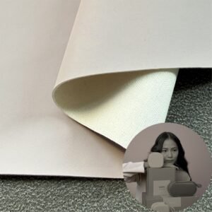Pink Leatherette PU Leather Roll Material for Package Box Surface Cover (Jewelry Box, Cosmetic Box, Electronics Box etc.)