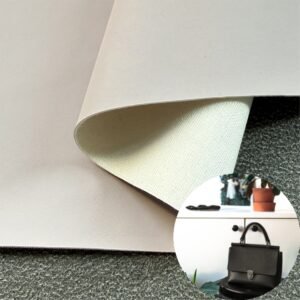 Pink Environmental Leather PU Leather Roll Material for Bags and Suitcases (Handbags, Backpacks, Luggage Cases etc.)