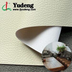 White Faux Leather PU Leather Roll Material for Upholstery Furniture or Decoration (Sofas, Beds, Cabinets, Interior Wall etc.)