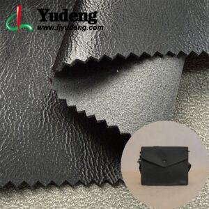 Black Artificial Leather PU Leather Roll Material for Bags and Suitcases (Handbags, Backpacks, Luggage Cases etc.)