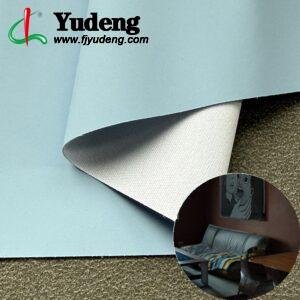 Blue Man Made Leather PU Leather Roll Material for Upholstery Furniture or Decoration (Sofas, Beds, Cabinets, Interior Wall etc.)