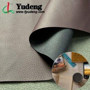 Red Fake Leather PU Leather Roll Material for Writing Notebook Cover Book Front Cover Binding