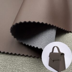 Coffee Artificial Leather PU Leather Roll Material for Bags and Suitcases (Handbags, Backpacks, Luggage Cases etc.)