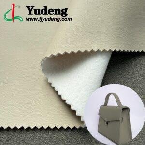 Gray Leather Fabric PU Leather Roll Material for Bags and Suitcases (Handbags, Backpacks, Luggage Cases etc.)