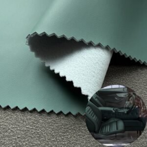Blue Imitation Leather PU Leather Roll Material for Car Seats Automobile Interior
