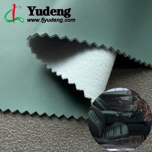 Blue Imitation Leather PU Leather Roll Material for Car Seats Automobile Interior