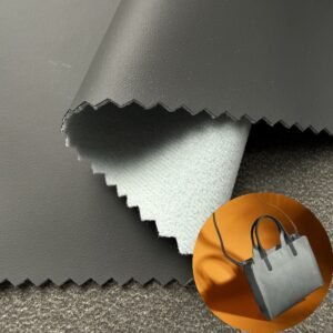 Gray PU Rexine Fabric PU Leather Roll Material for Bags and Suitcases (Handbags, Backpacks, Luggage Cases etc.)