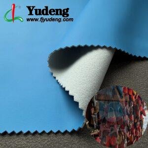 Blue PU Rexine Fabric PU Leather Roll Material for Shoes and Clothes (Sandal, Label, Upper, Jacket etc.)