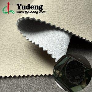 Gray Man Made Leather PU Leather Roll Material for Car Seats Automobile Interior