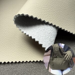 Gray Fake Leather PU Leather Roll Material for Bags and Suitcases (Handbags, Backpacks, Luggage Cases etc.)