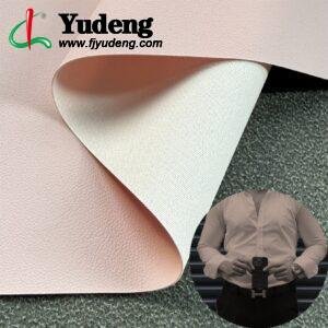 Pink Imitation Leather PU Leather Roll Material for PhoneCase