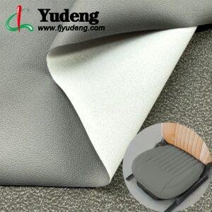 Gray China Polyurethane Leather PU Leather Roll Material for Car Seats Automobile Interior