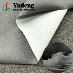 Gray Man Made Leather PU Leather Roll Material for Shoes and Clothes (Sandal, Label, Upper, Jacket etc.)