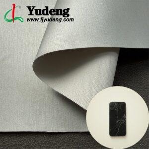 Silver PU Rexine Roll PU Leather Roll Material for Tablet Cases Phone Cover