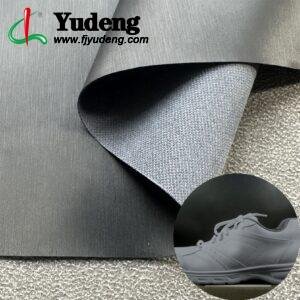 Black Synthetic Leather PU Leather Roll Material for Shoes and Clothes (Sandal, Label, Upper, Jacket etc.)