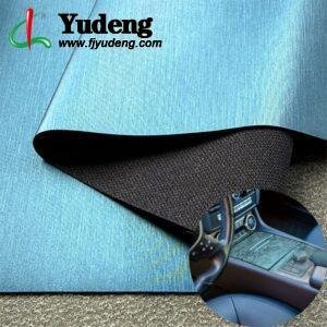 Blue Synthetic Leather PU Leather Roll Material for Car Seats Automobile Interior