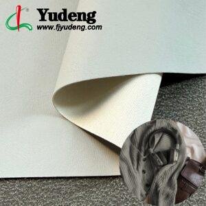 Gray China Polyurethane Leather PU Leather Roll Material for Electronics Portable Bags (Earphone Bags, USB Cable Bags etc.)