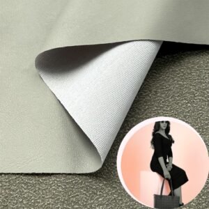 Gray PU Rexine Roll PU Leather Roll Material for Bags and Suitcases (Handbags, Backpacks, Luggage Cases etc.)