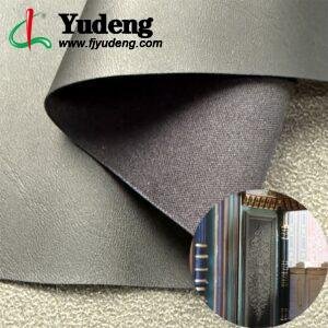 Black Imitation Leather PU Leather Roll Material for InteriorWall
