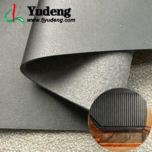 Black Artificial Leather PU Leather Roll Material for InteriorWall