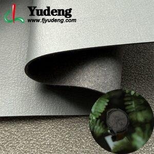 Gray Leatherette PU Leather Roll Material for Watch