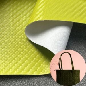 Yellow Leatherette PU Leather Roll Material for Bags and Suitcases (Handbags, Backpacks, Luggage Cases etc.)