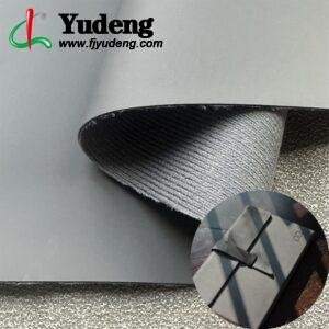 Gray China Polyurethane Leather PU Leather Roll Material for Writing Notebook Cover Book Front Cover Binding