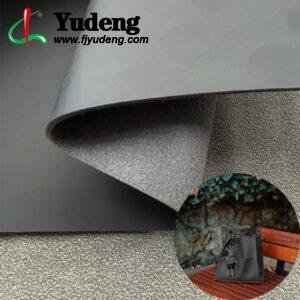 Black Faux Leather PU Leather Roll Material for Bags and Suitcases (Handbags, Backpacks, Luggage Cases etc.)