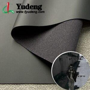 Black Man Made Leather PU Leather Roll Material for Headphones