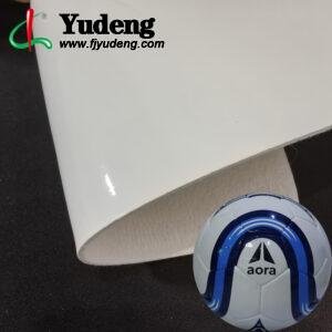 White PU Rexine Roll PU Leather Material for Sporting Balls (Soccer Balls, Footballs, Volleyballs Etc.)