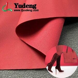 Red PU Rexine Fabric PU Leather Roll Material for Bags and Suitcases (Handbags, Backpacks, Luggage Cases etc.)