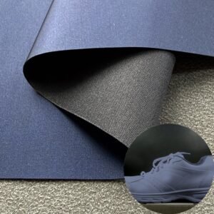Blue PU Rexine Roll PU Leather Roll Material for Shoes and Clothes (Sandal, Label, Upper, Jacket etc.)