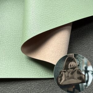 Mint Green Artificial Leather PU Leather Roll Material for Bags and Suitcases (Handbags, Backpacks, Luggage Cases etc.)