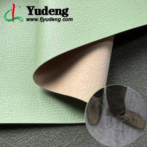 Mint Green Synthetic Leather PU Leather Roll Material for Shoes and Clothes (Sandal, Label, Upper, Jacket etc.)