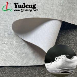 White PU Rexine Roll PU Leather Roll Material for Shoes and Clothes (Sandal, Label, Upper, Jacket etc.)
