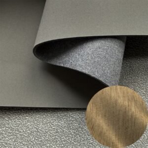 Gray Artificial Leather PU Leather Roll Material for Home Textile
