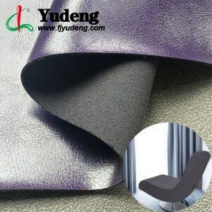 Purple Environmental Leather PU Leather Roll Material for Upholstery Furniture or Decoration (Sofas, Beds, Cabinets, Interior Wall etc.)