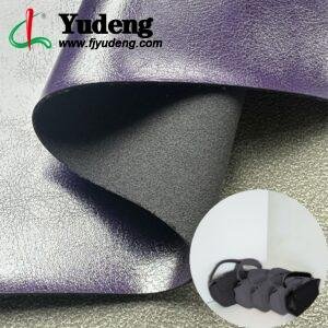 Purple Imitation Leather PU Leather Roll Material for Bags and Suitcases (Handbags, Backpacks, Luggage Cases etc.)