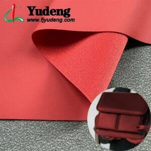 Red Synthetic Leather PU Leather Roll Material for Bags and Suitcases (Handbags, Backpacks, Luggage Cases etc.)
