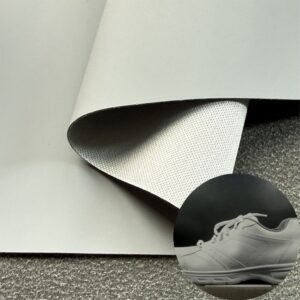 Gray Rexine Leather PU Leather Roll Material for Shoes and Clothes (Sandal, Label, Upper, Jacket etc.)