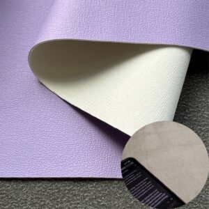 Purple Man Made Leather PU Leather Roll Material for PhoneCase