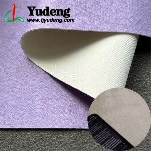 Purple Man Made Leather PU Leather Roll Material for PhoneCase