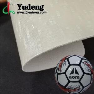 Beige Artificial Leather PU Leather Material for Sporting Balls (Soccer Balls, Footballs, Volleyballs Etc.)