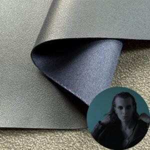 Gray Rexine Leather PU Leather Roll Material for Massage Devices (Head Massager, Eye Massage Machine etc.)
