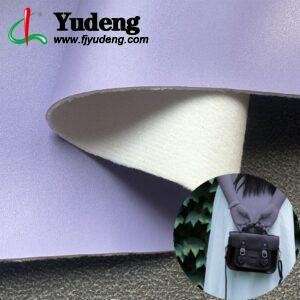 Purple Faux Leather PU Leather Roll Material for Bags and Suitcases (Handbags, Backpacks, Luggage Cases etc.)