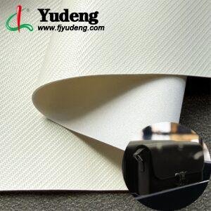 White Leather Fabric PU Leather Roll Material for Bags and Suitcases (Handbags, Backpacks, Luggage Cases etc.)
