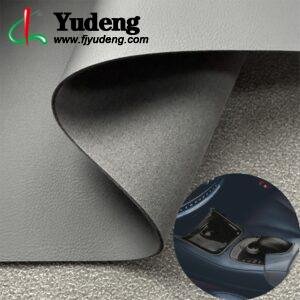 Gray Environmental Leather PU Leather Roll Material for Car Seats Automobile Interior