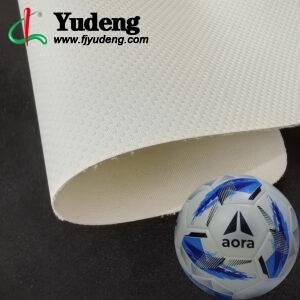 White Imitation Leather PU Leather Material for Sporting Balls (Soccer Balls, Footballs, Volleyballs Etc.)
