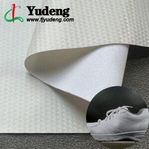 White Vegan Leather PU Leather Roll Material for Shoes and Clothes (Sandal, Label, Upper, Jacket etc.)